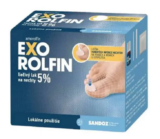 Exorolfin 5 % lum. 1 x 2,5 ml