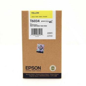 Epson C13T603400 žltá (yellow) originálna cartridge