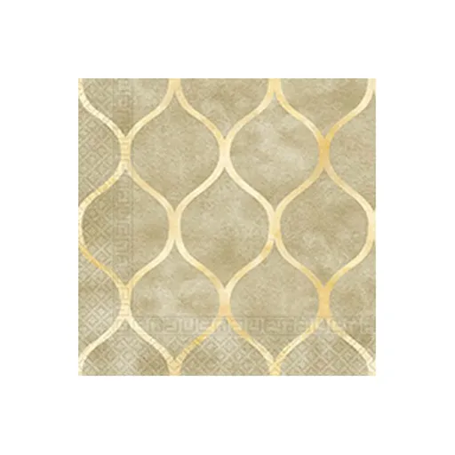 PROCOS Papierové obrúsky 33x33cm 3vrstvové orient 20ks