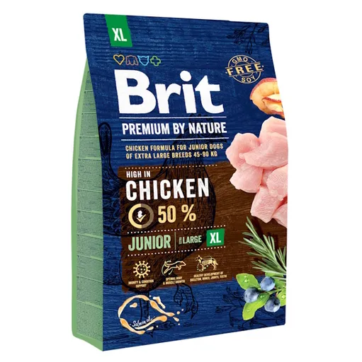 BRIT Premium by Nature Junior XL granule pre extra veľké psy 1 ks, Hmotnosť balenia: 15 kg