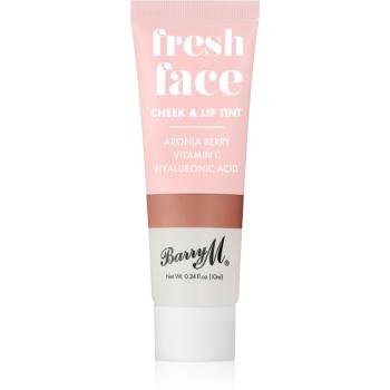 Barry M Fresh Face tekutá lícenka a lesk na pery odtieň Caramel Kiss 10 ml