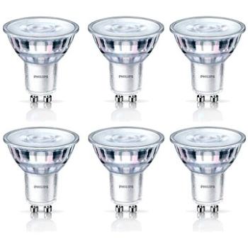 Philips LEDClassic spot 4,6 - 50 W, GU10, 2700K, súprava 6 ks (929001215233)