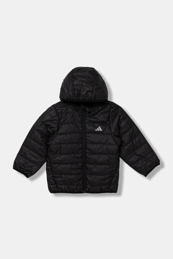 Detská bunda adidas čierna farba, JL7442