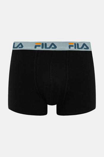 Boxerky Fila pánske, čierna farba, FU5016