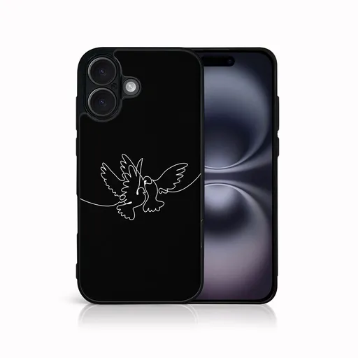 MY ART Ochranný kryt pre Apple iPhone 16 Plus WHITE DOVE (195)