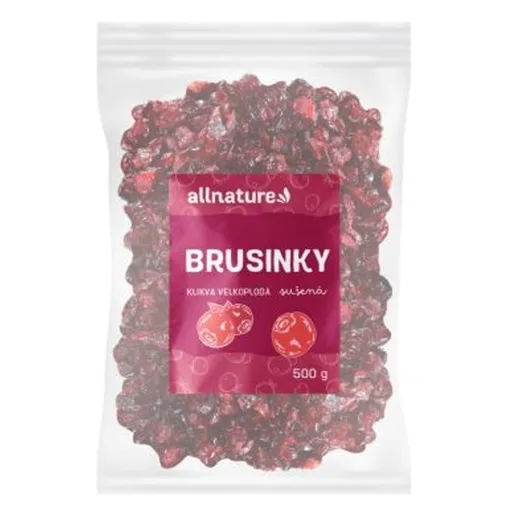 ALLNATURE Brusnica sušená 500 g