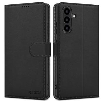 Tech-Protect Wallet knižkové puzdro na Samsung Galaxy A36 5G, čierne