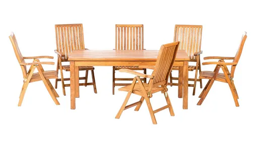 DEOKORK Teaková zostava GIOVANNI RIVA