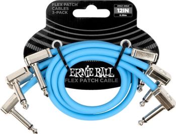 Ernie Ball Flex 3 Pack 30,48 cm Zalomený - Zalomený Patch kábel