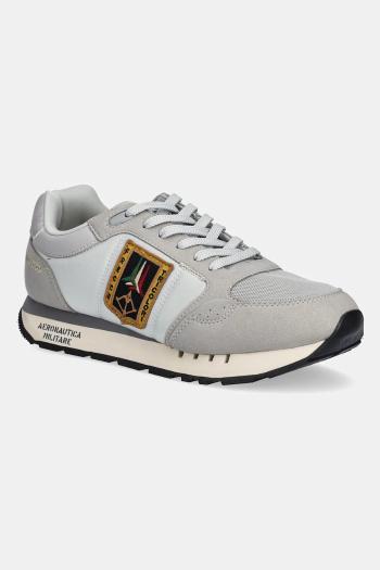 Tenisky Aeronautica Militare SC292CT3331 pánske, šedá farba, SC292CT3331