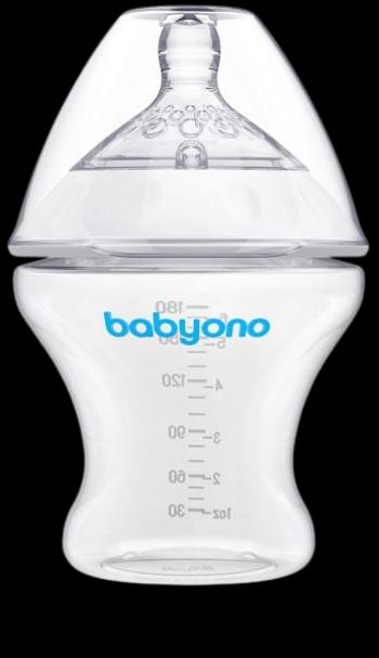 BABYONO Fľaša antikoliková Natural Nursing 180 ml