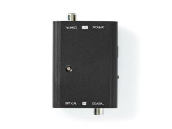 Prevodník 2x Toslink/2x Cinch NEDIS ACON2507BK