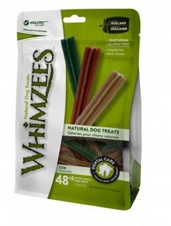 Whimzees WHIMZEES Tycinka XS 8cm/7,5g/ - 48+8ks Dental Snack