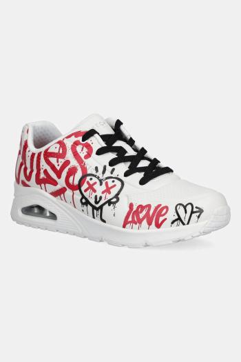 Tenisky Skechers UNO biela farba, 177082
