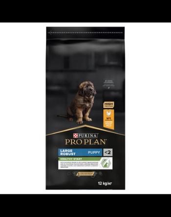 PURINA PRO PLAN PRO PLAN Large Robust Puppy Healthy Start Sac hrana catei talie mare 12 kg