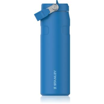 Stanley IceFlow™ Flip Straw Bottle fľaša na vodu z nehrdzavejúcej ocele Azure 710 ml