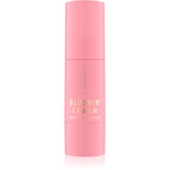 Catrice Blushin' Charm Multi Stick lícenka s rozjasňovačom v tyčinke odtieň 040 Sparkle Lover 5.5 g