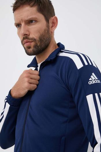 Tréningová mikina adidas Performance Squadra 21 tmavomodrá farba, s nášivkou,  HC6279