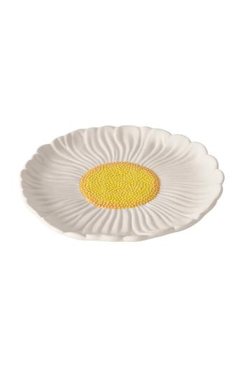 Dekoračný tanier Boltze 22 cm biela farba