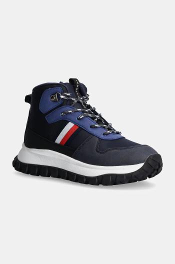 Detské zimné topánky Tommy Hilfiger tmavomodrá farba, T3B9-33680