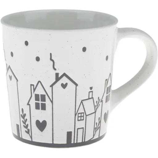 Keramický hrnček Domčeky III, 470 ml