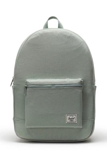 Ruksak Herschel Pacific Daypack zelená farba, veľký, jednofarebný, 11458-01898-OS