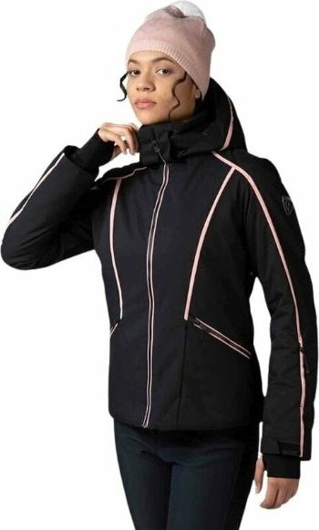 Rossignol Flat Womens Ski Jacket Black M Lyžiarska bunda