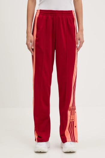 Tepláky adidas Originals Adibreak červená farba, vzorované, JP2305