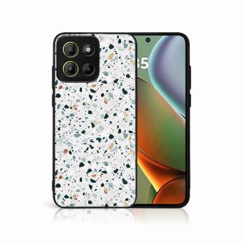 MY ART Ochranný kryt pre Motorola Moto G15 / Moto G15 Power GREY TERRAZZO (163)