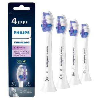 PHILIPS SONICARE Sensitive štandard HX6054/10 náhradná hlavica 4 kusy