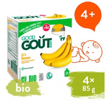 4x GOOD GOUT BIO Banán 85 g