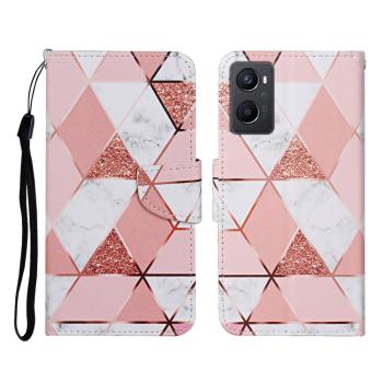 ART Peňaženkový kryt Oppo A96 PINK MARBLE