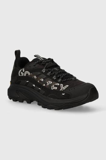 Topánky Merrell 1TRL Moab Speed 2 GORE-TEX pánske, čierna farba, J005801
