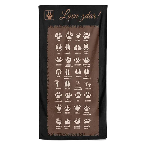 Osuška Stopy zvierat