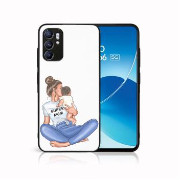 MY ART Silikónový obal Oppo Reno6 5G SUPERMOM (112)