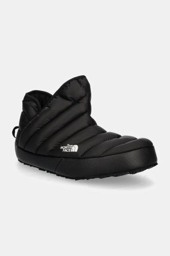 Papuče The North Face m thermoball traction bootie čierna farba