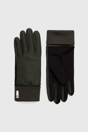 Rukavice Rains 16720 Gloves zelená farba