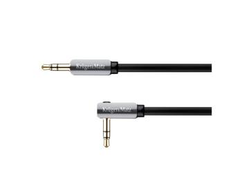 Kábel Jack 3,5mm konektor/Jack 3,5mm konektor 1m KRUGER & MATZ KM0312