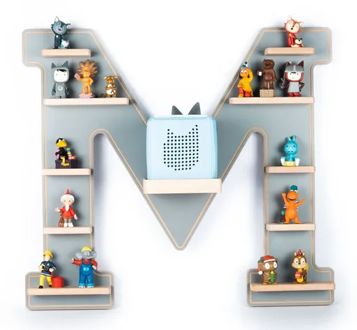 VCM Police Boarti Tonie - písmeno M, šedá