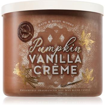 Bath & Body Works Pumpkin Vanilla Crème vonná sviečka 411 g