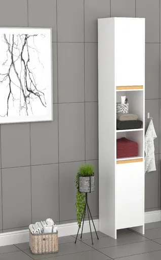 VCM Vysoká skříňka „Malira“, dub medový