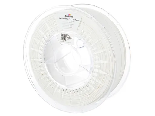 Spectrum 81006 filament, LW-PLA UltraFoam, 1.75mm, PURE WHITE, 0.75kg