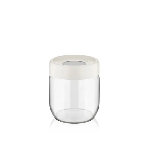 MAKRO - Dóza sklo 425ml s vekom rôzne farby