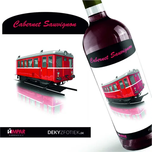 Víno Hurvínek – motorový vozeň 131.1 (Druh Vína: Červené víno)