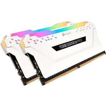 Corsair 16GB KIT DDR4 3600 MHz CL18 Vengeance RGB PRO biela (CMW16GX4M2C3600C18W)
