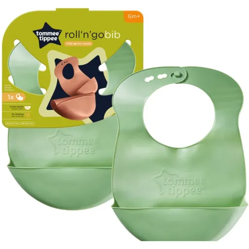 Tommee Tippee Roll'n'go podbradníček Green 6 m+ 1 ks