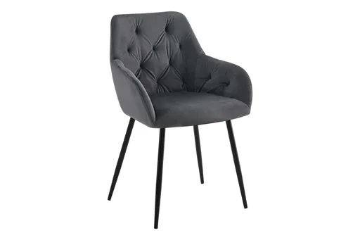 Elvisia Jedálenská stolička TERESA |  sivá