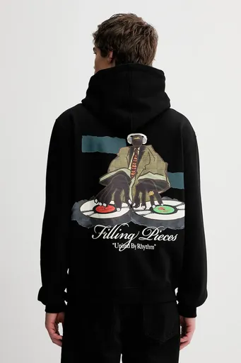 Bavlnená mikina Filling Pieces Hoodie DJ