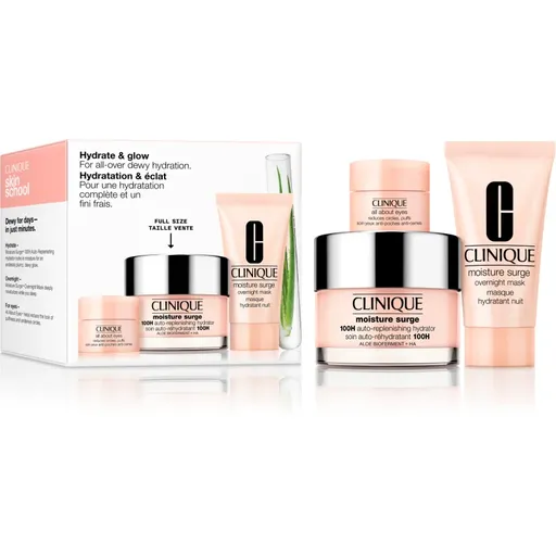 Clinique Hydrate & Glow Set darčeková sada pre intenzívnu hydratáciu