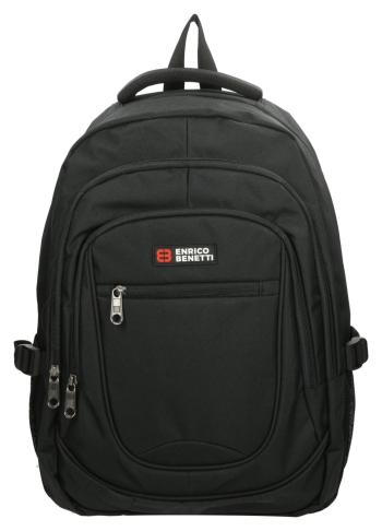 Enrico Benetti Hamburg Notebook Backpack 35,5 l Black